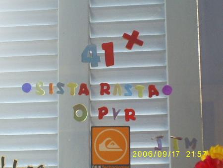 41# Sista Rasta O pvr